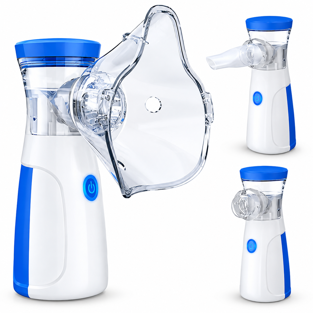 Portable Mesh Nebulizer Machine for Adults & Kids – Handheld, Quiet & Compact