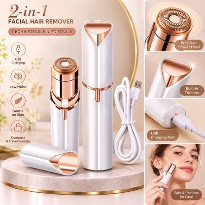 Rechargeable Electric face Hair Remover