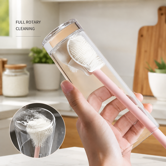 Soft Silicone Bottle &amp; Dish Cleaning Brush